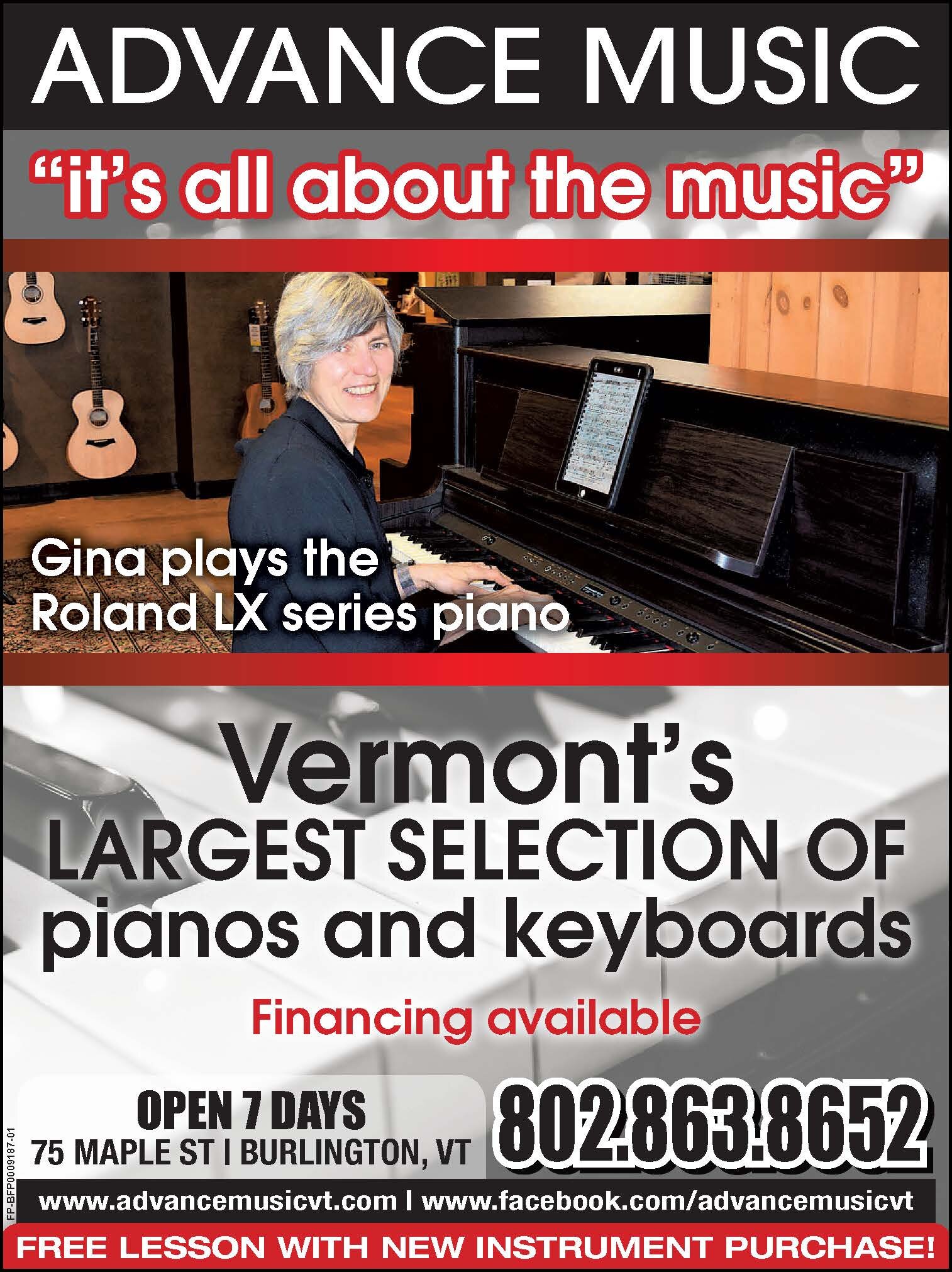Gina LX Roland Ad